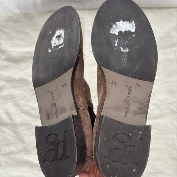 PAUL GREEN CHELSEA BOOT JAX EARTH SOFT SUEDE Sz 4.5/US 7 - Picture 6 of 7